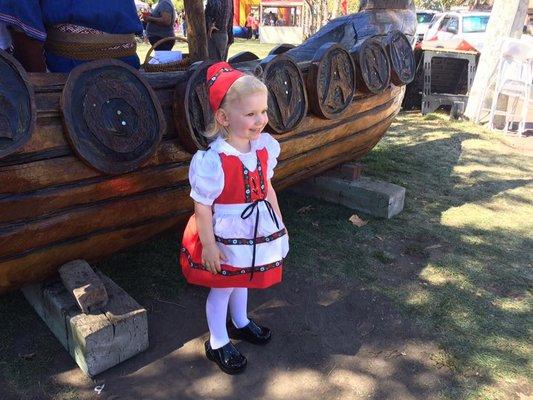 Our daughter had a blast at the Solvang Danish Days!