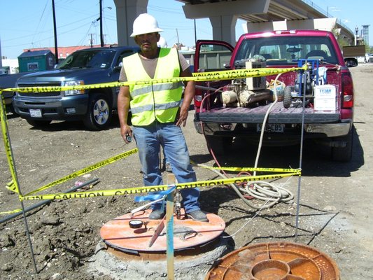 We do testing on sanitary sewer lines such as air test, mandrel and vacuum test.