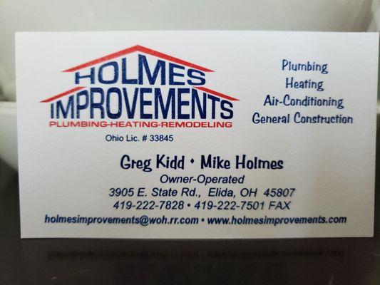 Call Holmes for your Home