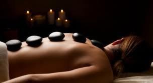 Try our hot stone therapy!