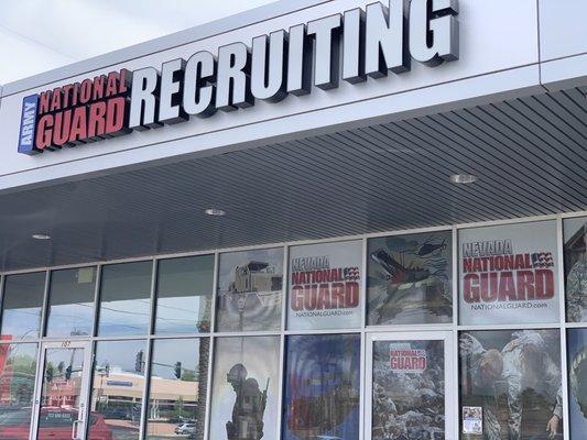 Front of Recruiting Office