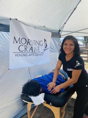 New owner at Morning Crane Healing Arts Center in San Jose, Christine Castillo