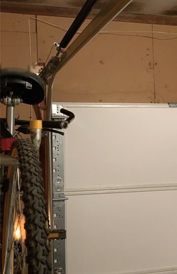 Angles- (Original Drywall By Garage Door)