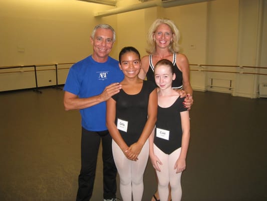 Franco De Vita American Ballet Theatre with Sally & students