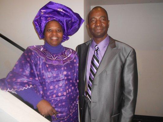 Pastor and Sister Adeniyi