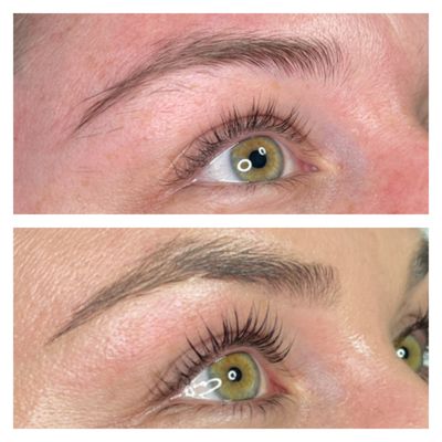 Lash Lift & Tinting
Brow Wax and Tinting