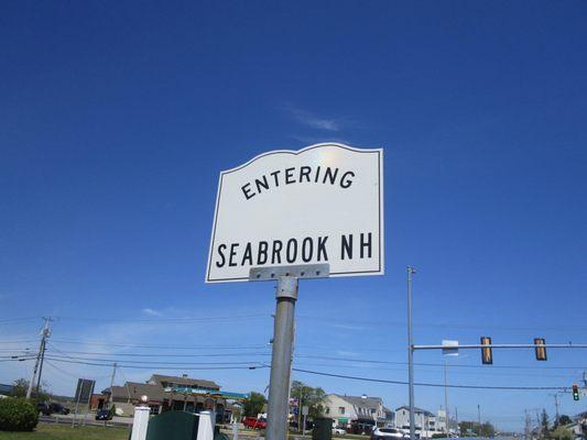 Entering Seabrook, NH