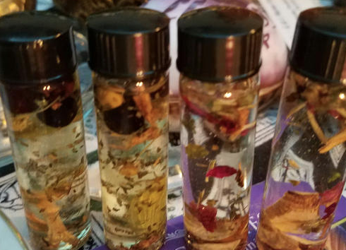 Hoodoo Conjure Ritual Oils - all product made by Rain