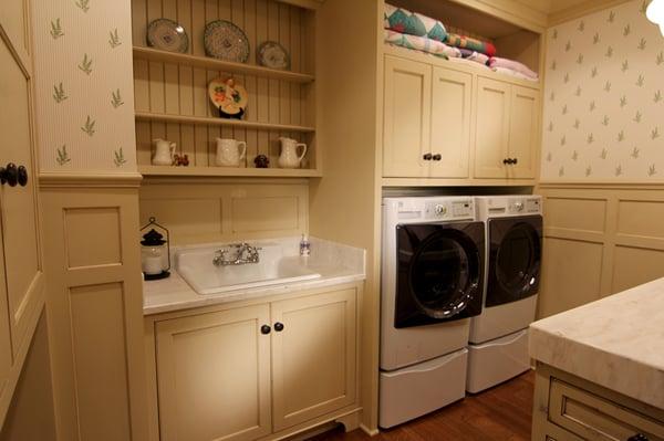 Laundry room cabinets