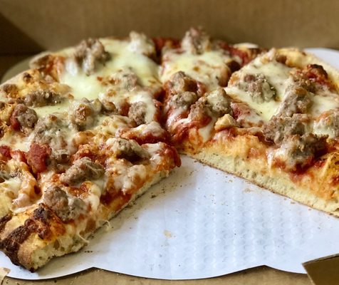 Cheese & Sausage Pizza