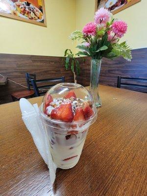 Fresas con Crema