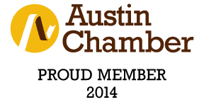 Proud member of Austin Chamber of Commerce