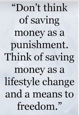 Why you should save money