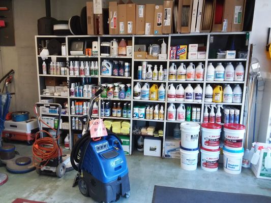 Full-Line of cleaners, strippers, polishes, finishes & degreasers.