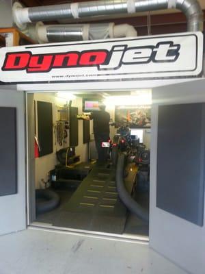 DynoJet dynamometer at Doc's Performance Tuning.