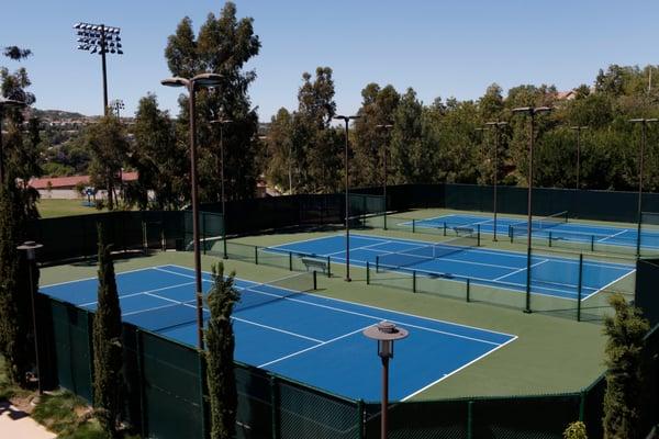 Brand new tennis courts!