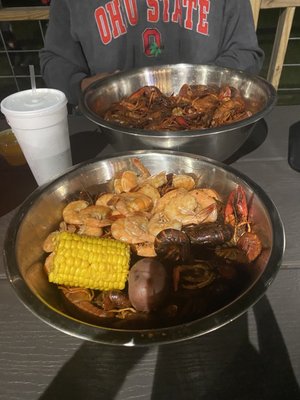 Crawfish + shrimp