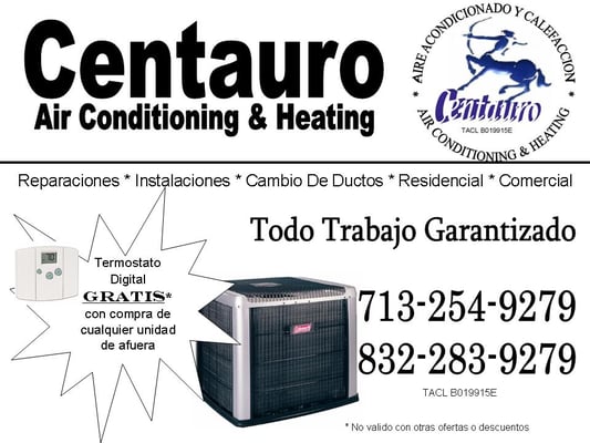 Air Conditioning & Heating repair