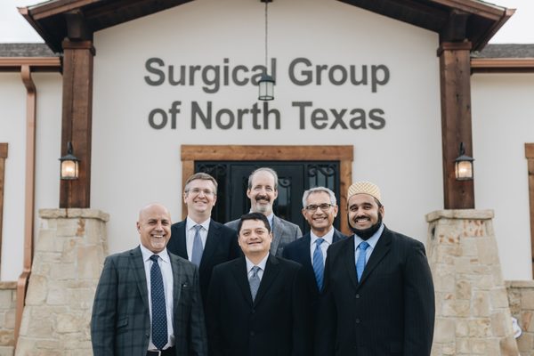 Surgeons at the Surgical Group of North Texas