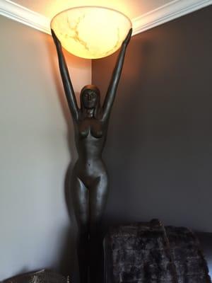 Invocation. Serenity sculpture and it's a lamp!!!