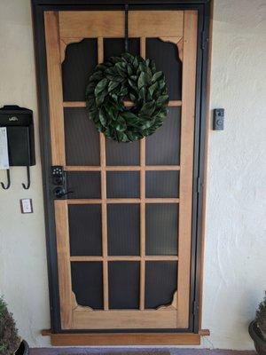 Security door Made by Woodguard