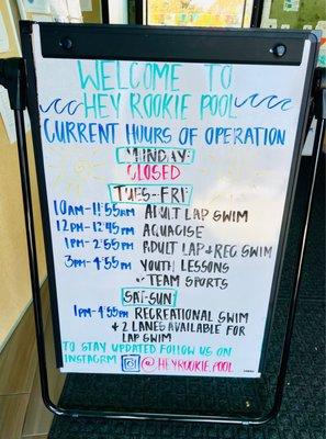 Check out their hours before heading over~~