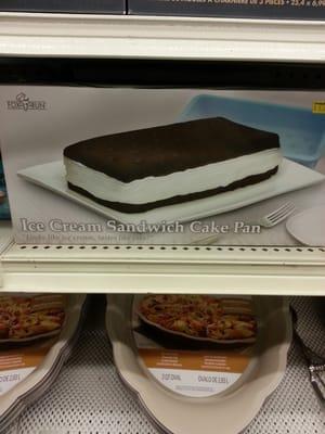 Ice cream sandwich cake pan