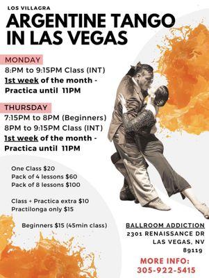 Argentine Tango in Las Vegas with Los Villagra Tango