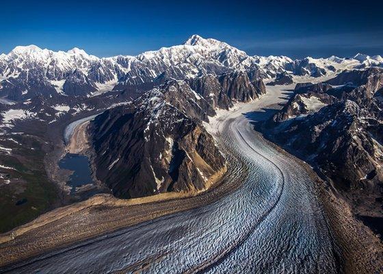 Flightseeing the Alaska Range - Mt. McKinley / Denali