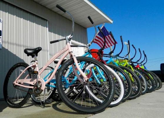 Single and multispeed cruisers for adults and kids