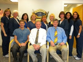 Drs. Bob, Rick and Jim Isaacson and world's nicest staff