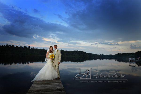 Outdoor wedding photography by Ashcraft Studio.