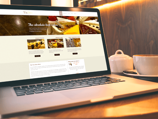 Website Design - Tree Story Bakery