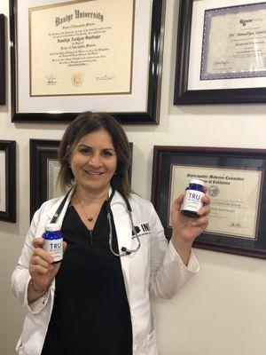 Dr. Santiago's favorite product of all time: TruNiagen! TruNiagen is a great addition to your general health!