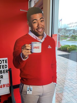 Come take a break with Jake! Snap a pic and share with us on social media!