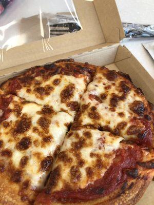 Personal cheese pizza