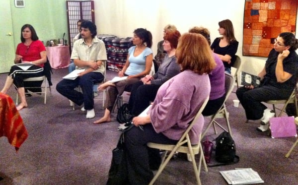 Feng Shui class at Yoga Rhythms studio