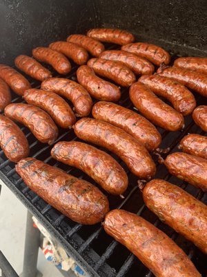 Hatch Green Chile sausage