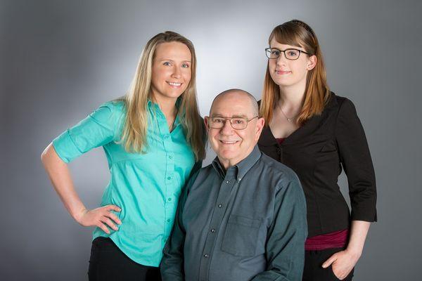 Dr. Evans, Holly and Jennifer!