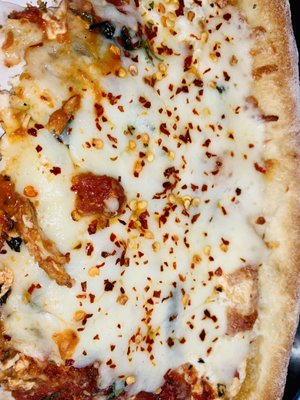 Margherita Pizza slice