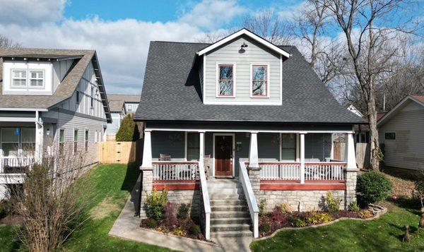 Reroof of home in Nashville TN