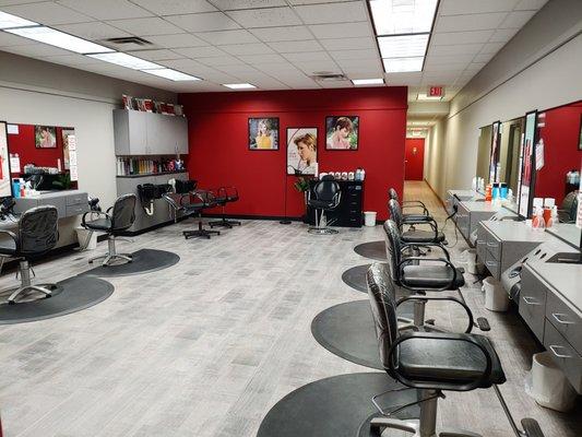 Safe, clean salon for the whole family.  See you soon!