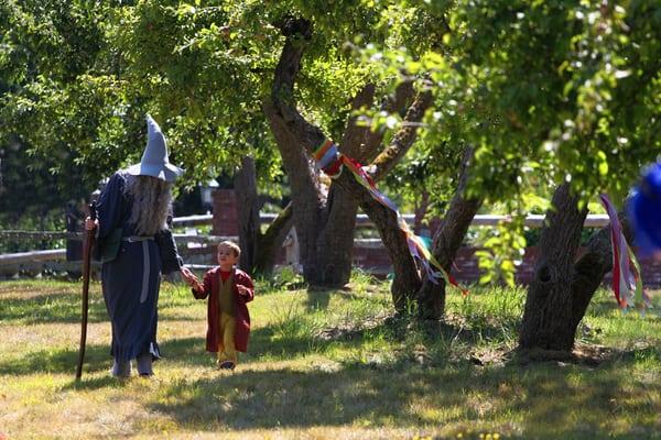 Apple Orchard at Troll Haven