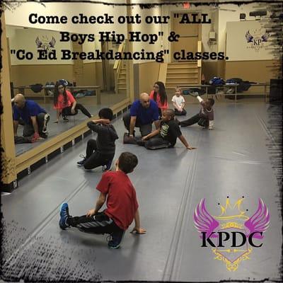 One of our Breakdancing classes at the Dix Hills location. (Co-ed class)