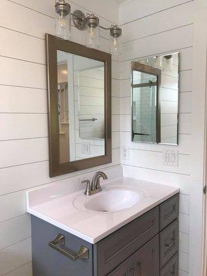 complete bathroom remodel