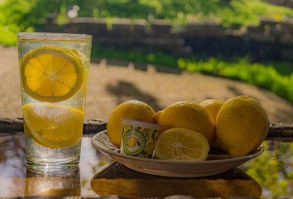 We have Lemon Drinks along with Coffee and Tea