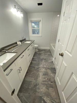 Bathroom remodel