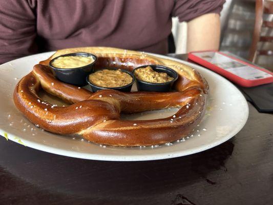 Bavarian pretzel