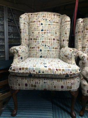 Cleveland Upholstery made this into a new chair