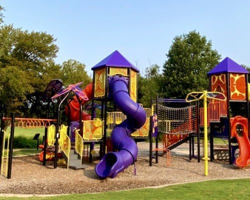 Bethany Ridge Park in Allen, TX -- playground structure